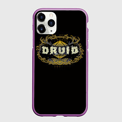 Чехол iPhone 11 Pro матовый Druid - DnD, цвет: 3D-фиолетовый