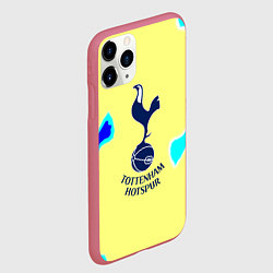 Чехол iPhone 11 Pro матовый Тоттенхэм Хотспур футбольный клуб, цвет: 3D-малиновый — фото 2