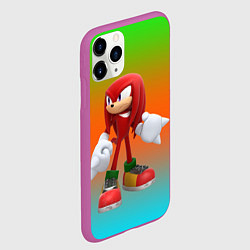 Чехол iPhone 11 Pro матовый Наклз сонник, цвет: 3D-фиолетовый — фото 2