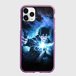 Чехол iPhone 11 Pro матовый Юкио - Синий экзорцист, цвет: 3D-фиолетовый