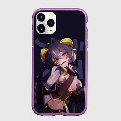 Чехол iPhone 11 Pro матовый Становясь волшебницей - Утена, цвет: 3D-фиолетовый