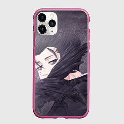 Чехол iPhone 11 Pro матовый Дэйсю Кайки из Моногатари, цвет: 3D-малиновый