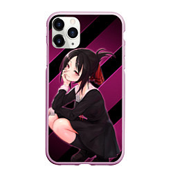 Чехол iPhone 11 Pro матовый Кагуя из Kaguya sama wa Kokurasetai, цвет: 3D-розовый