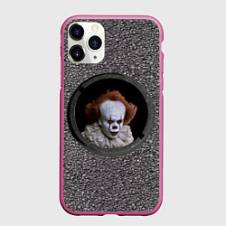 Чехол iPhone 11 Pro матовый Оно в люке, цвет: 3D-малиновый