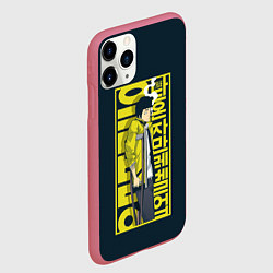Чехол iPhone 11 Pro матовый Solo leveling A random hunter, цвет: 3D-малиновый — фото 2