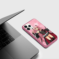 Чехол iPhone 11 Pro матовый Крул Цепеш из Последнего Серафима, цвет: 3D-малиновый — фото 2