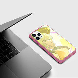 Чехол iPhone 11 Pro матовый Touhou Project Койши Комейдзи cute, цвет: 3D-малиновый — фото 2