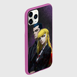 Чехол iPhone 11 Pro матовый Ведьма и зверь - Маг и путеводитель, цвет: 3D-фиолетовый — фото 2