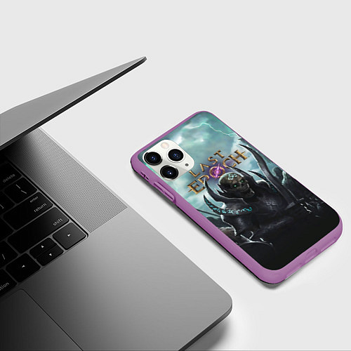 Чехол iPhone 11 Pro матовый The Immortal Empire - Last Epoch / 3D-Фиолетовый – фото 3