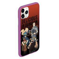 Чехол iPhone 11 Pro матовый Delicious in Dungeon, цвет: 3D-фиолетовый — фото 2