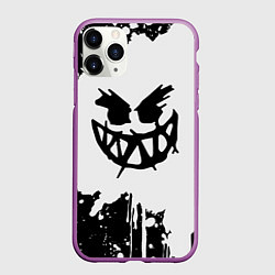 Чехол iPhone 11 Pro матовый Pyrokinesis Левый Баттл, цвет: 3D-фиолетовый