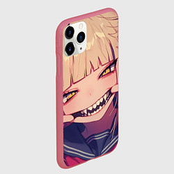 Чехол iPhone 11 Pro матовый Моя геройская академия Himiko Toga, цвет: 3D-малиновый — фото 2