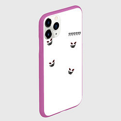 Чехол iPhone 11 Pro матовый Zxc vibe, цвет: 3D-фиолетовый — фото 2