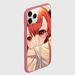 Чехол iPhone 11 Pro матовый Реинкарнация Безработного Eris cute, цвет: 3D-малиновый — фото 2
