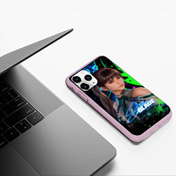 Чехол iPhone 11 Pro матовый Stellar Blade Ева, цвет: 3D-розовый — фото 2