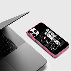 Чехол iPhone 11 Pro матовый История Маки - Магическая битва, цвет: 3D-малиновый — фото 2