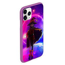 Чехол iPhone 11 Pro матовый Konosuba Мэгумин cute, цвет: 3D-фиолетовый — фото 2