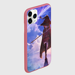 Чехол iPhone 11 Pro матовый Konosuba Мэгумин cute, цвет: 3D-малиновый — фото 2