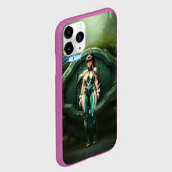 Чехол iPhone 11 Pro матовый Stellar Blade Eve girl, цвет: 3D-фиолетовый — фото 2