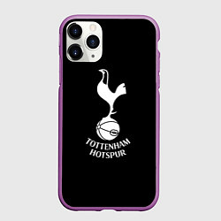 Чехол iPhone 11 Pro матовый Тоттенхэм футбольный клуб спорт, цвет: 3D-фиолетовый