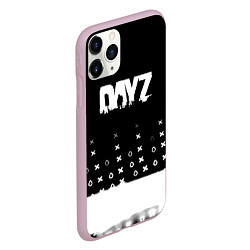 Чехол iPhone 11 Pro матовый Dayz game pattern logo, цвет: 3D-розовый — фото 2