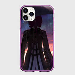 Чехол iPhone 11 Pro матовый Honkai Star Rail Kafka, цвет: 3D-фиолетовый