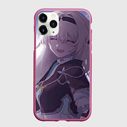Чехол iPhone 11 Pro матовый Honkai Star Rail Firefly, цвет: 3D-малиновый