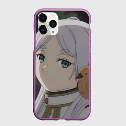 Чехол iPhone 11 Pro матовый Sousou no Frieren, цвет: 3D-фиолетовый