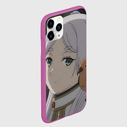 Чехол iPhone 11 Pro матовый Sousou no Frieren, цвет: 3D-фиолетовый — фото 2