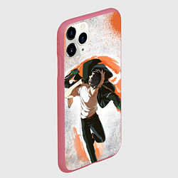 Чехол iPhone 11 Pro матовый Ветролом - Харука, цвет: 3D-малиновый — фото 2