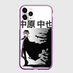 Чехол iPhone 11 Pro матовый Nakahara Chya, цвет: 3D-фиолетовый