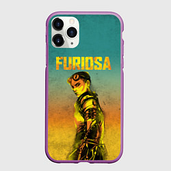 Чехол iPhone 11 Pro матовый Mad Max - Furiosa, цвет: 3D-фиолетовый
