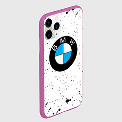 Чехол iPhone 11 Pro матовый Герб РФ краски, цвет: 3D-фиолетовый — фото 2