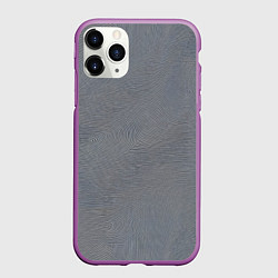 Чехол iPhone 11 Pro матовый Отпечатки, цвет: 3D-фиолетовый
