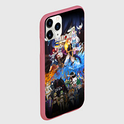 Чехол iPhone 11 Pro матовый Фейри Тейл, цвет: 3D-малиновый — фото 2