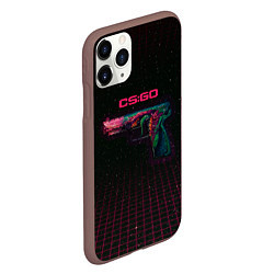 Чехол iPhone 11 Pro матовый Five Seven скоростной зверь - CS:GO, цвет: 3D-коричневый — фото 2