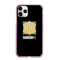 Чехол iPhone 11 Pro матовый Rainbow six company ubisoft, цвет: 3D-розовый