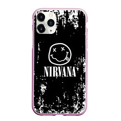 Чехол iPhone 11 Pro матовый Nirvana teddy, цвет: 3D-розовый