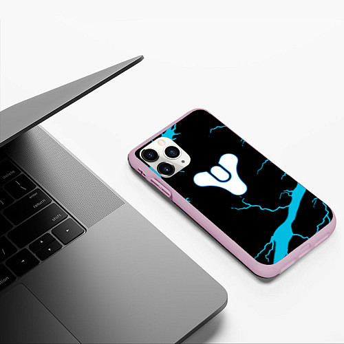 Чехол iPhone 11 Pro матовый Destiny storm / 3D-Розовый – фото 3