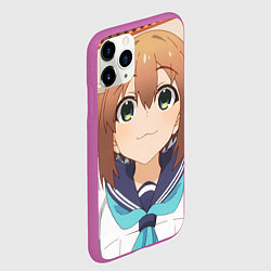Чехол iPhone 11 Pro матовый Моя подруга олениха Нокотан Ноко Сиканоко, цвет: 3D-фиолетовый — фото 2