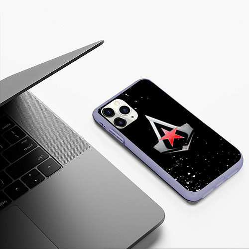 Чехол iPhone 11 Pro матовый Assassins creed russia / 3D-Светло-сиреневый – фото 3