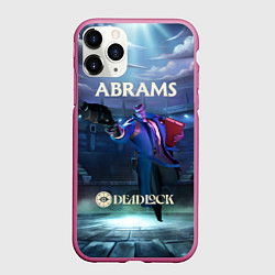 Чехол iPhone 11 Pro матовый Deadlock Abrams, цвет: 3D-малиновый