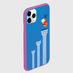 Чехол iPhone 11 Pro матовый This is love - heavenly, цвет: 3D-фиолетовый — фото 2