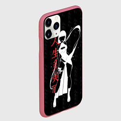 Чехол iPhone 11 Pro матовый Сой Фонг - Блич, цвет: 3D-малиновый — фото 2