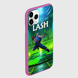 Чехол iPhone 11 Pro матовый Lash Deadlock, цвет: 3D-фиолетовый — фото 2