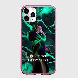 Чехол iPhone 11 Pro матовый Lady Geist Deadlock