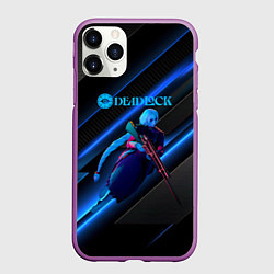 Чехол iPhone 11 Pro матовый Виндикта Deadlock, цвет: 3D-фиолетовый