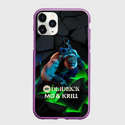 Чехол iPhone 11 Pro матовый Mo & Krill Deadlock