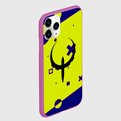 Чехол iPhone 11 Pro матовый Quake game collection, цвет: 3D-фиолетовый — фото 2
