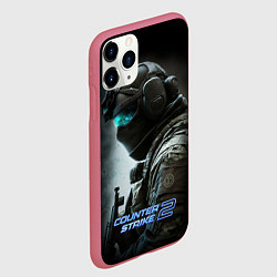 Чехол iPhone 11 Pro матовый Counter strike 2 спецназ, цвет: 3D-малиновый — фото 2